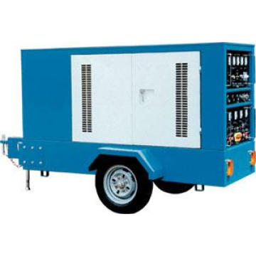 30KVA 500A silencioso portátil Diesel generador de soldadura